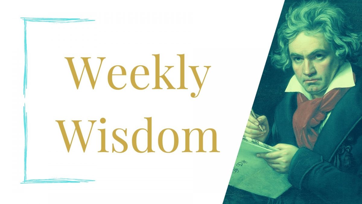 Own you turf—Weekly Wisdom 27th June, 2021